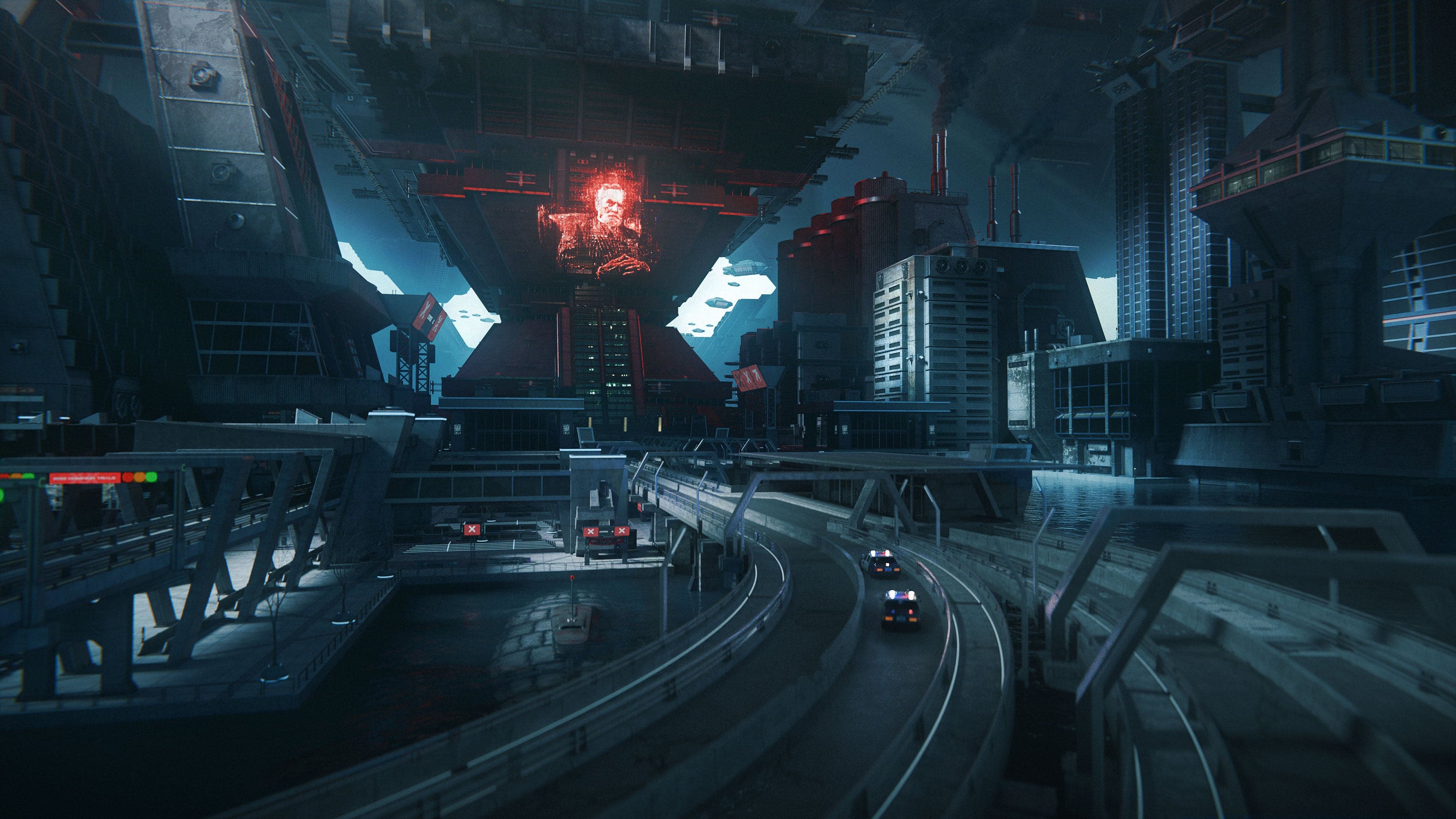 Neon District environment 2