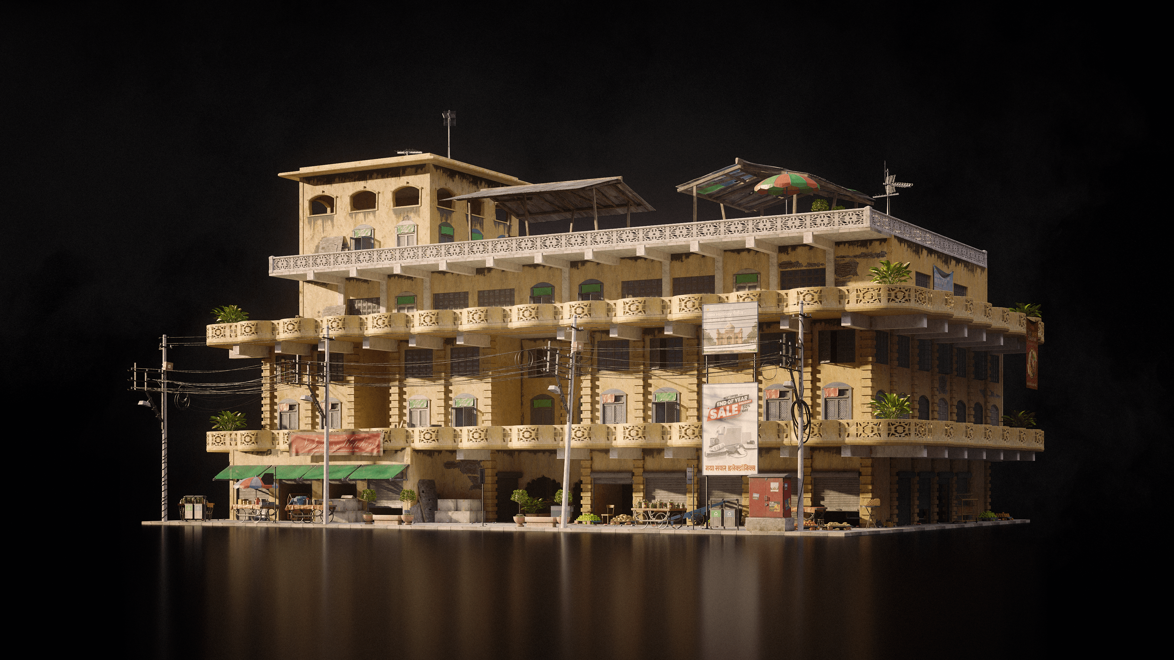 Spice Routes environment 2